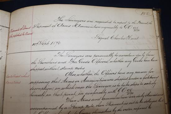 A 19th century commercial documentation book